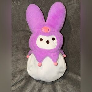 Peeps X Hello Kitty 19” Kuromi Easter Basket Bunny Plush 2025 Sanrio Purple